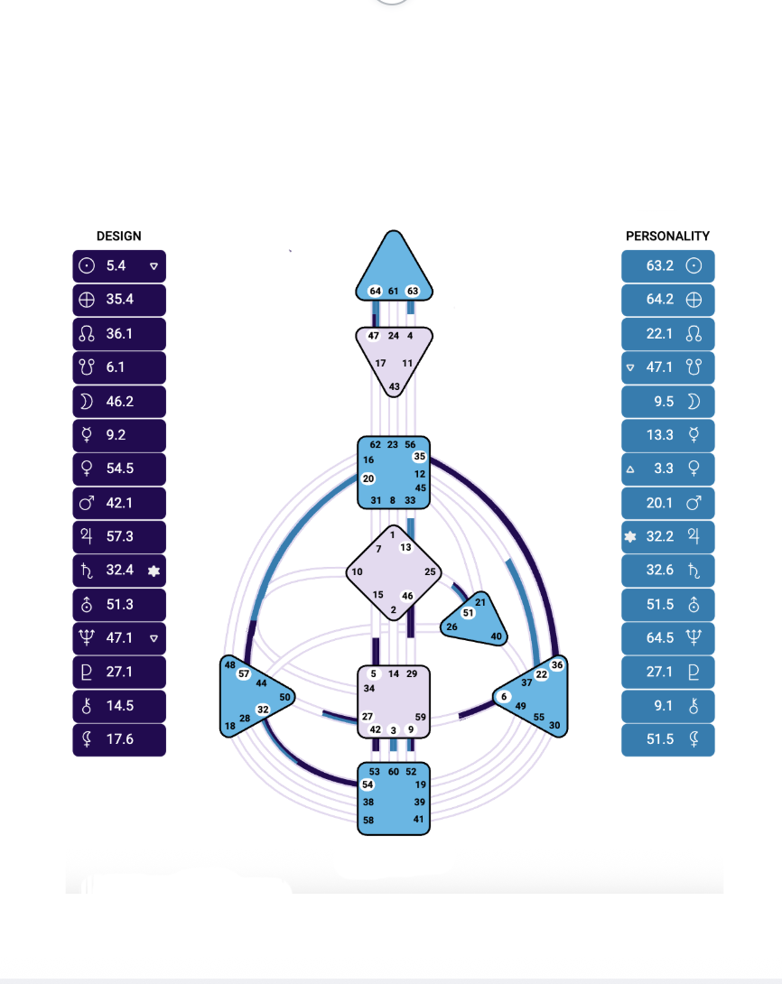 Human Design Chart Human Design Chart
